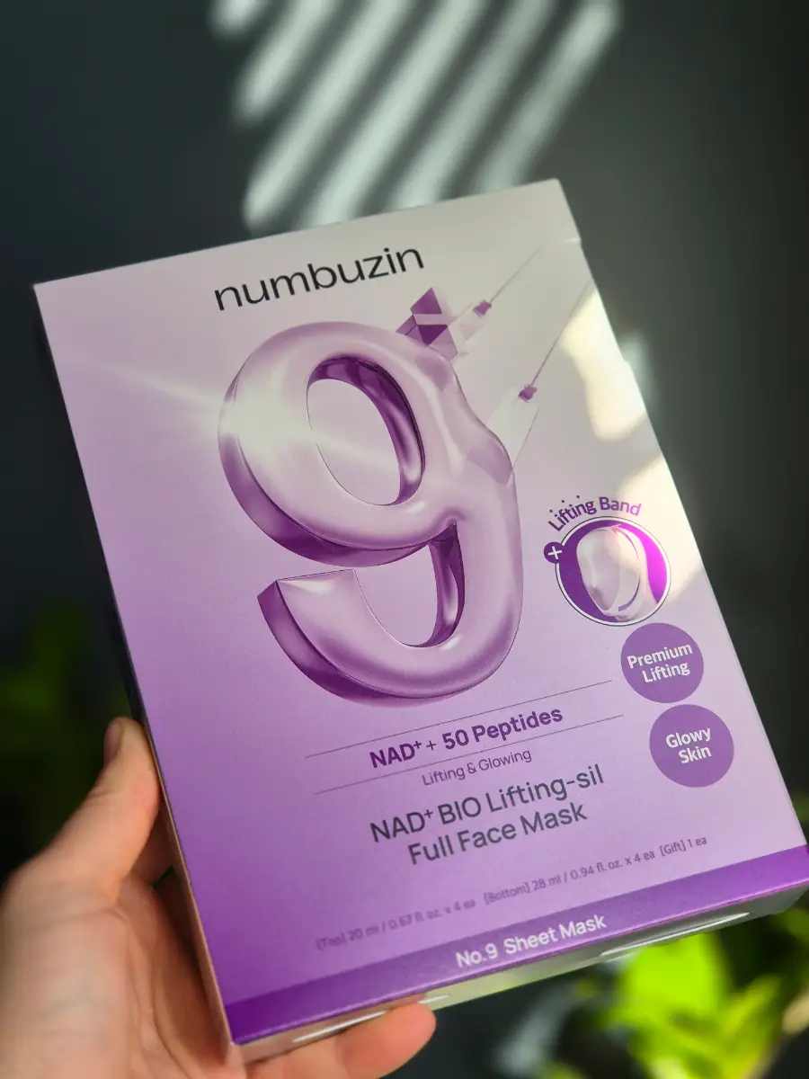 Numbuzin No.9 NAD+ Bio Lifting Mask Set + Lifting Band