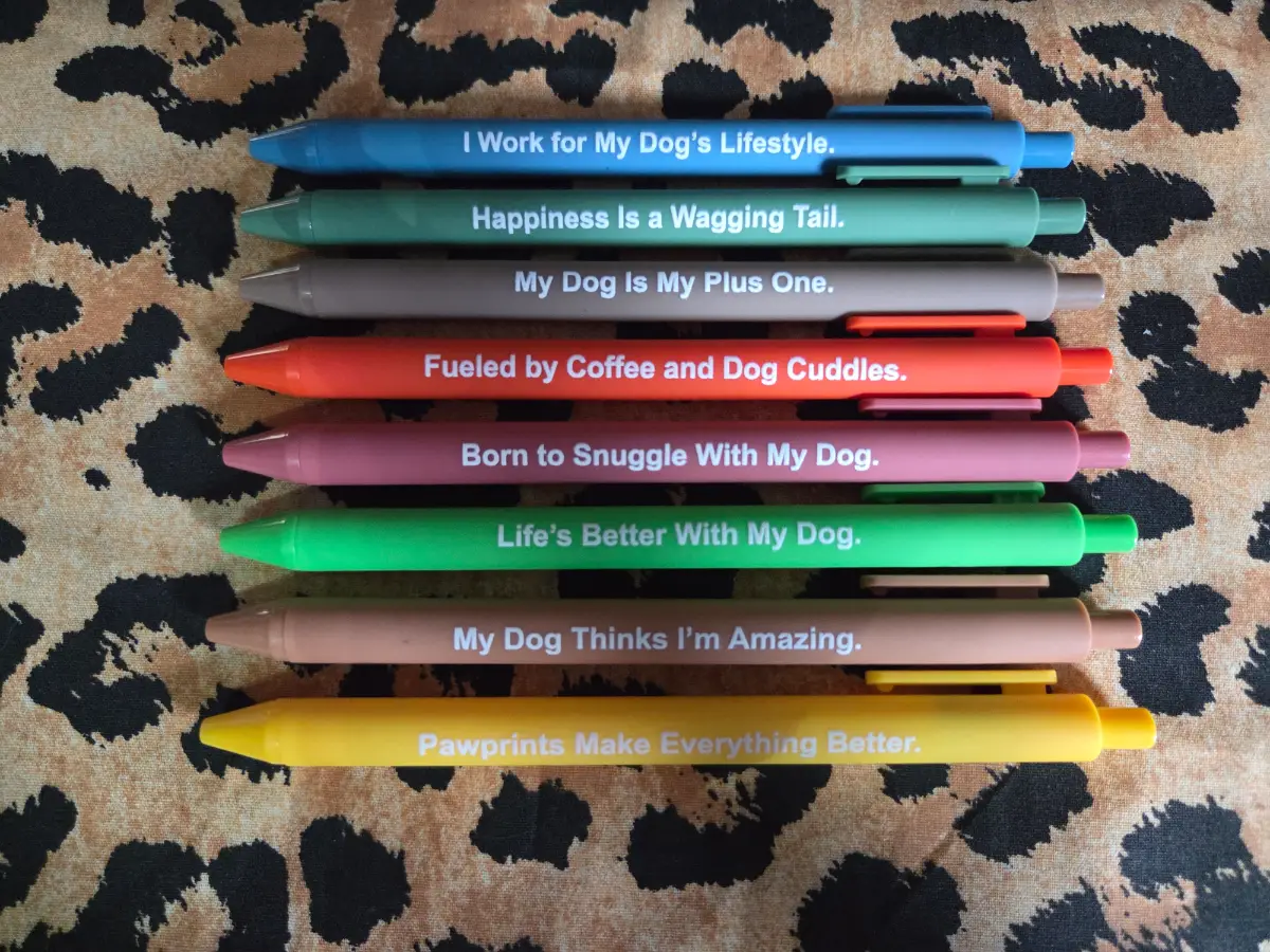Dog themed pens