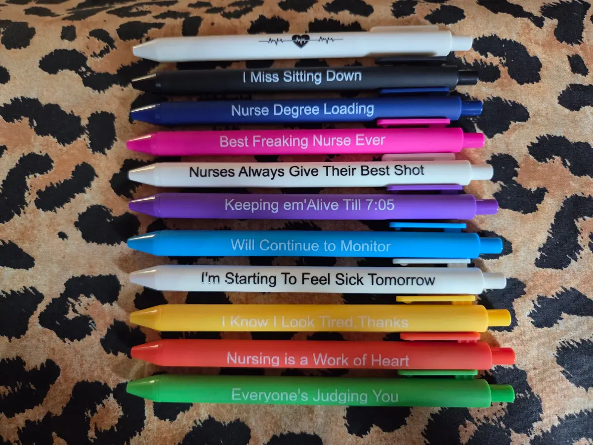 Funny Nurse pens