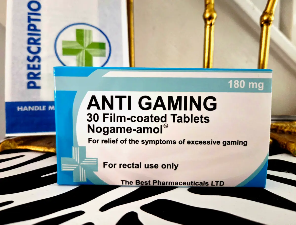 Joke prescription gift box