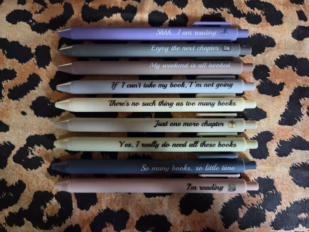 Book lovers pens