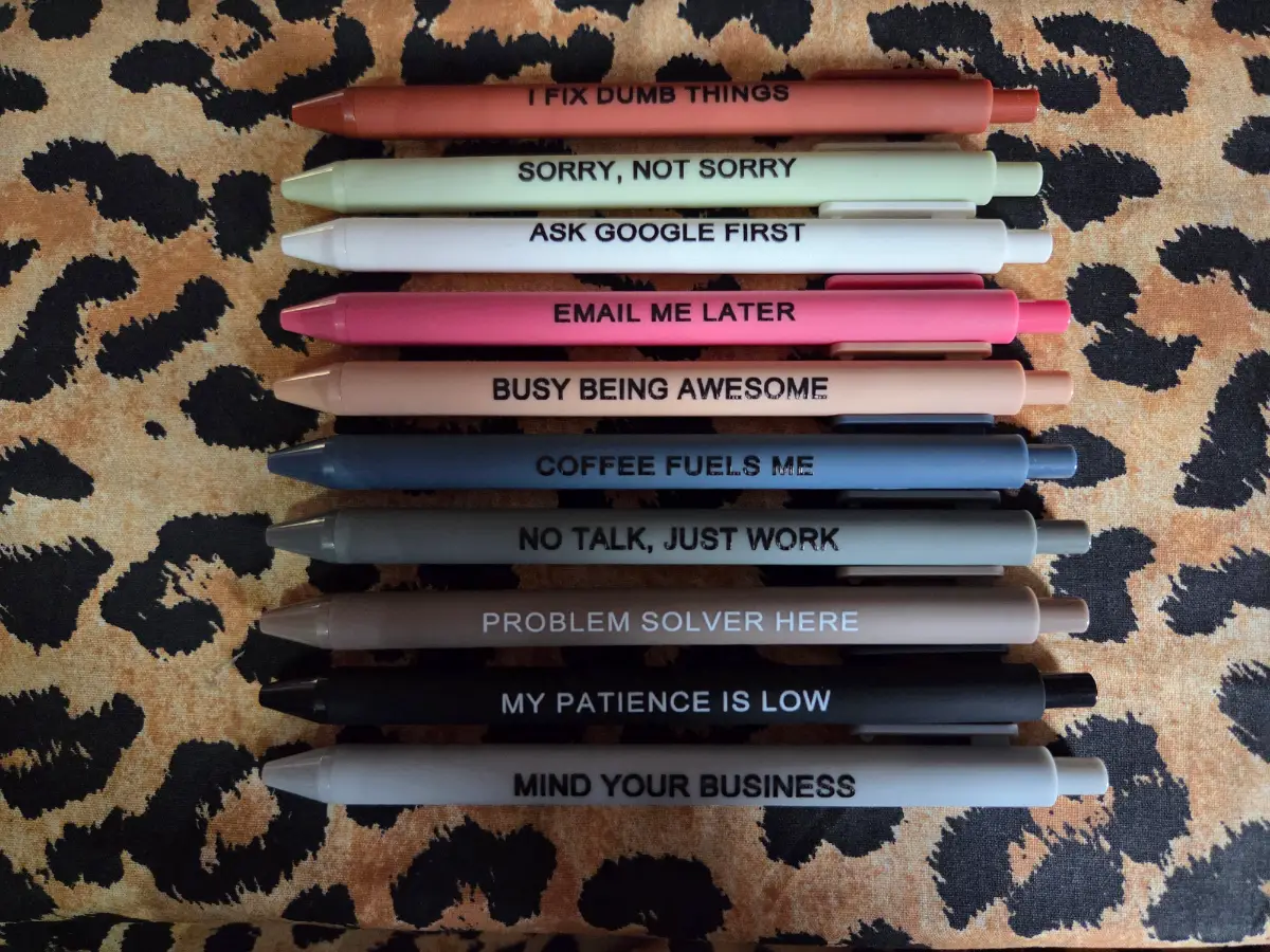Attitude pens