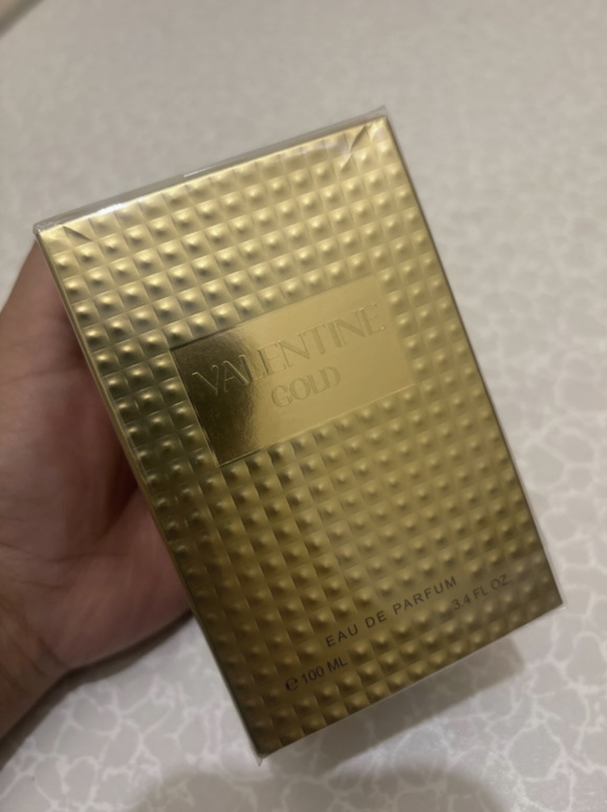 Lovali Valentine Gold – 100 ml Eau de Parfum – Brand‑New Sealed