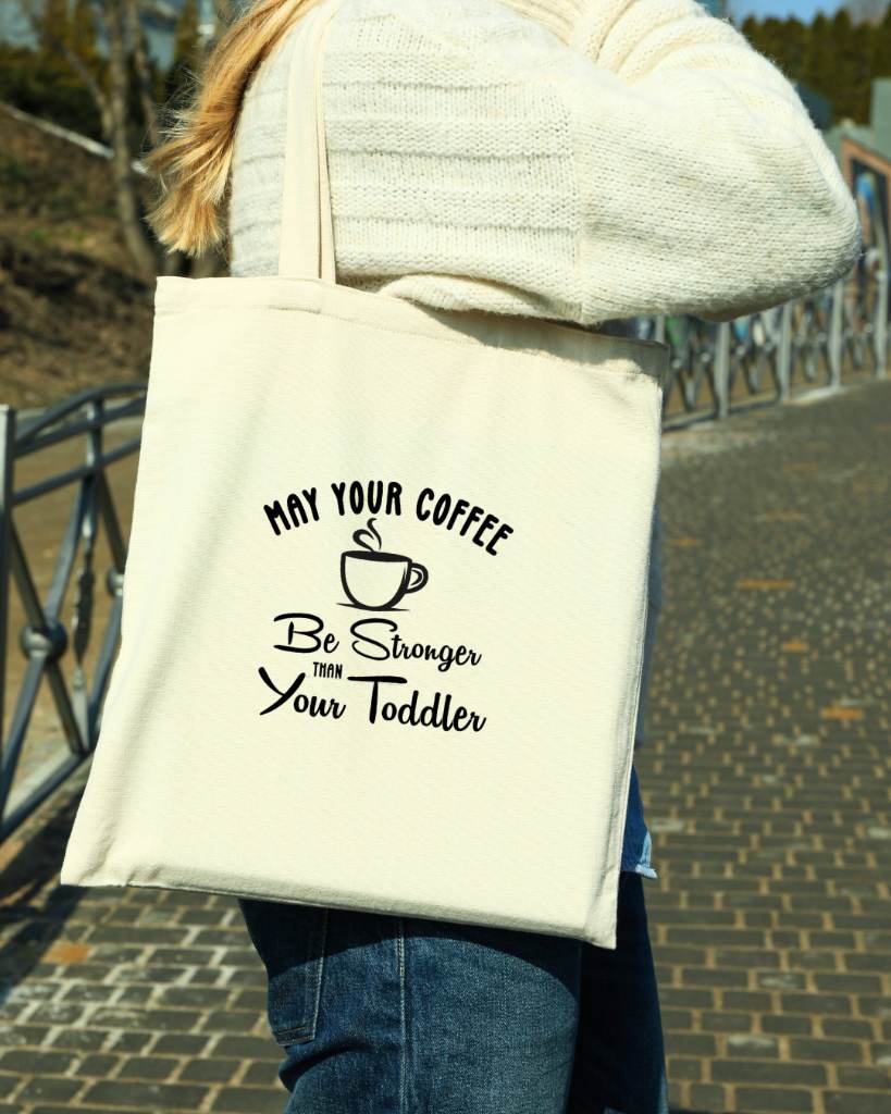 Printed tote bag
