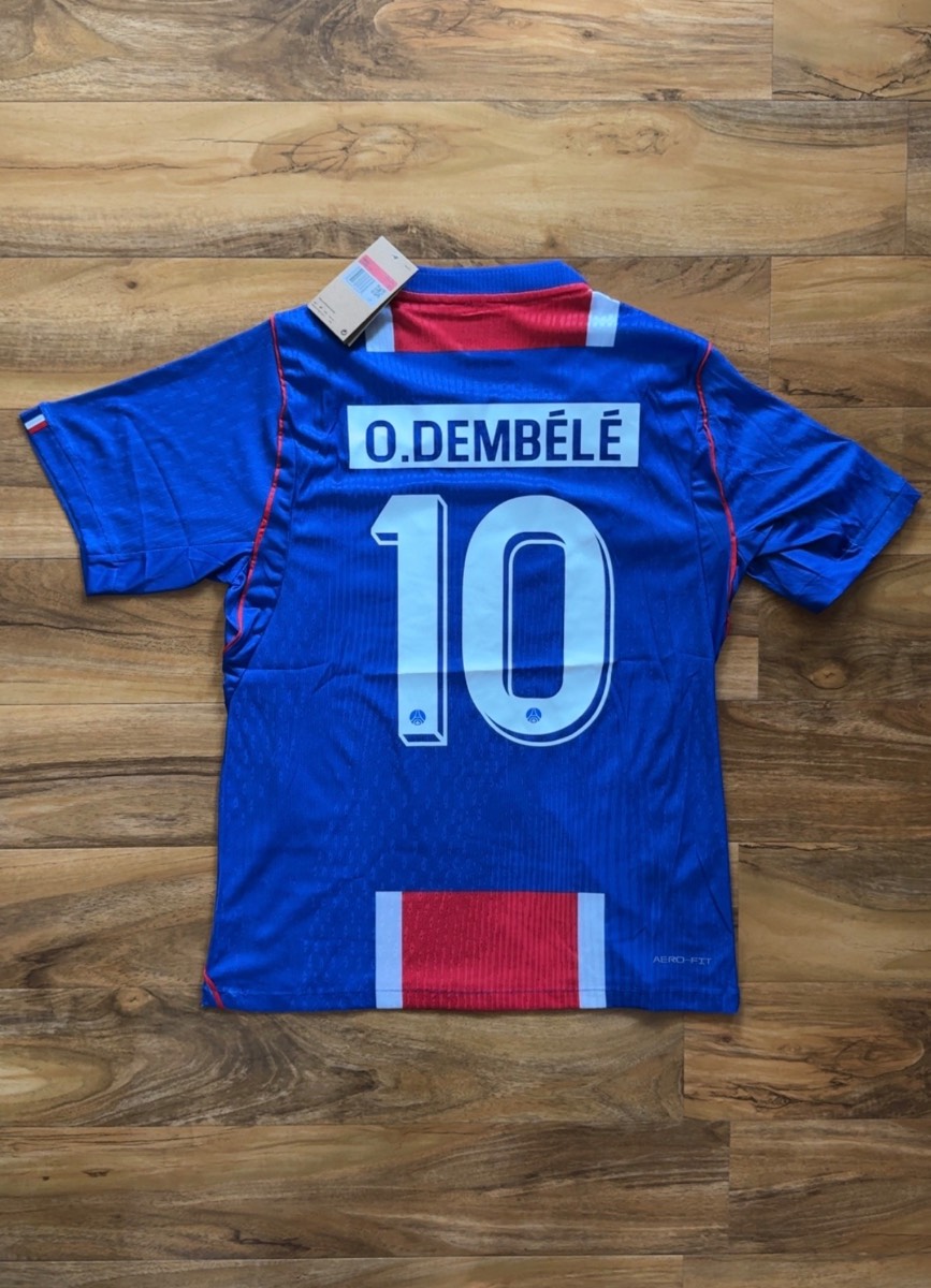 PSG 26/27 UCL Home Shirt Dembele #10 Brand New Size L