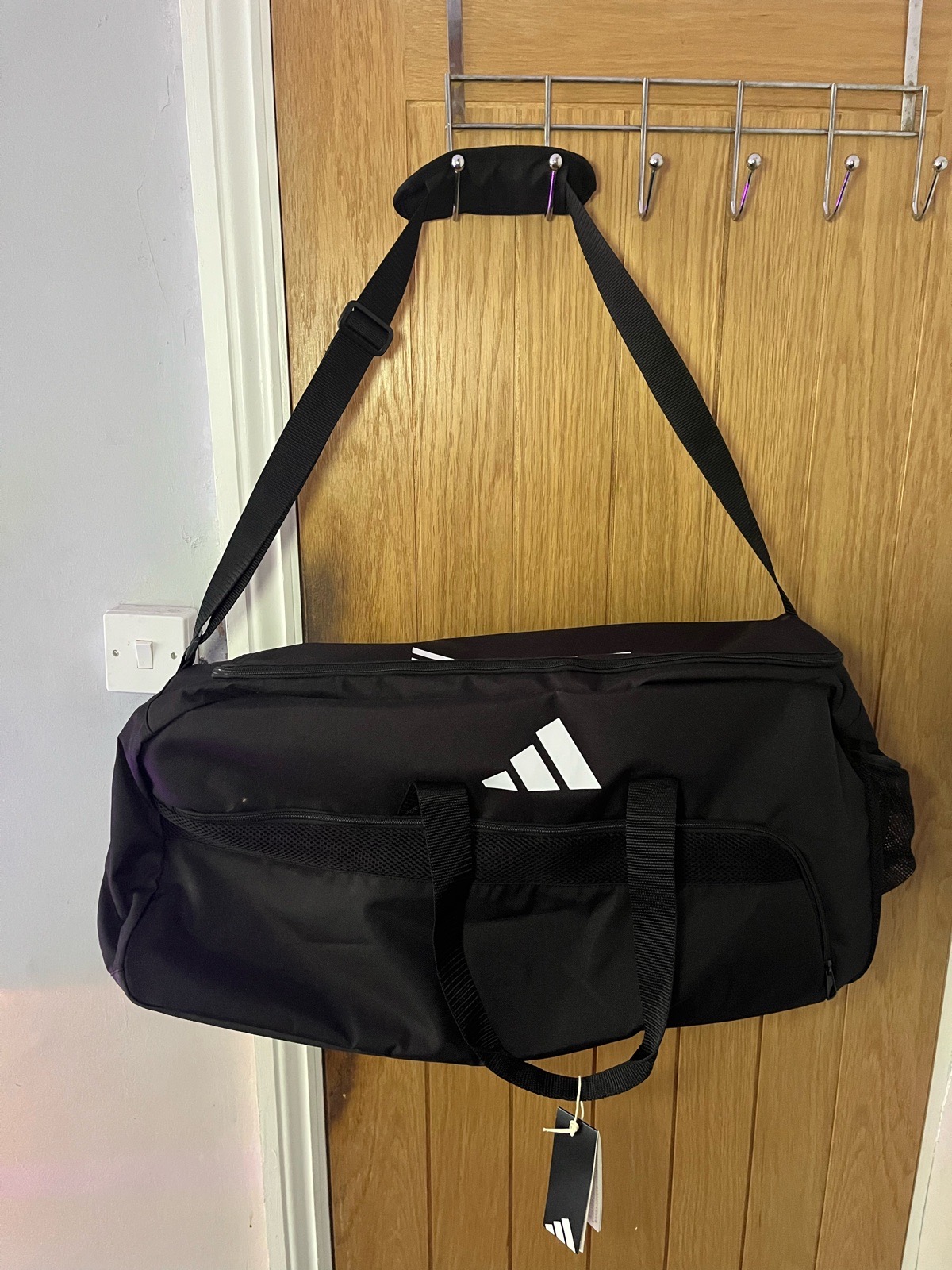 Adidas Tiro League Duffel Bag - Black/White - Medium