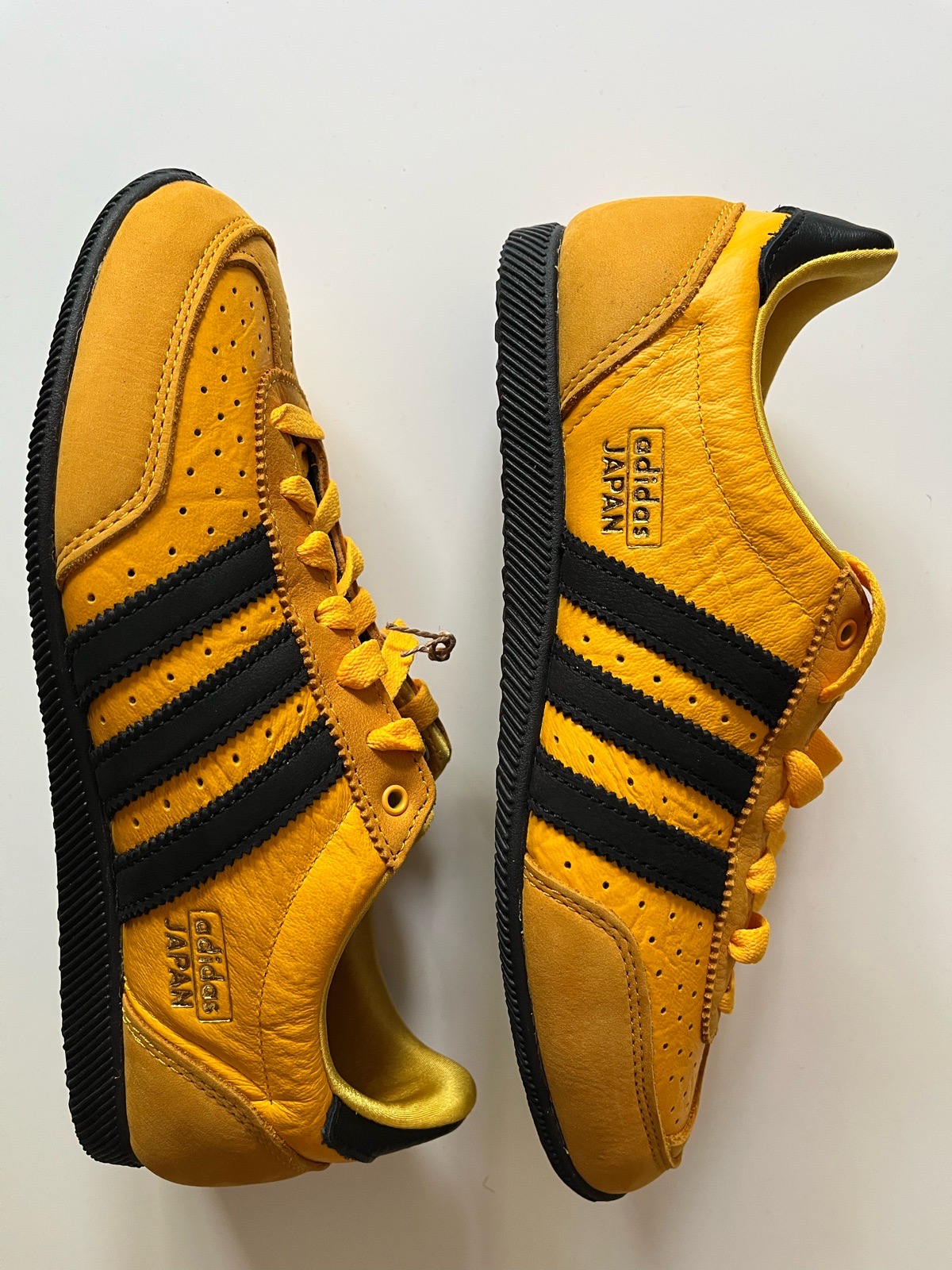 adidas Japan Originals Trainers Women’s Size UK 4.5 Yellow/Black JI2665 BNIB