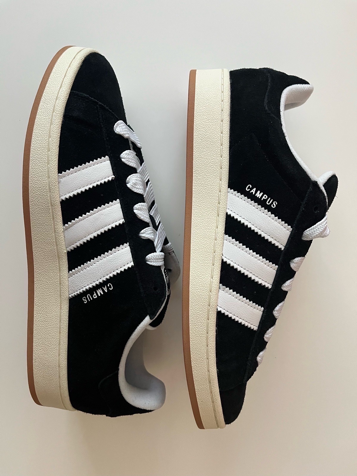 Adidas Originals Campus 00s Trainers Shoes Men’s UK 12 Black White Stripes New