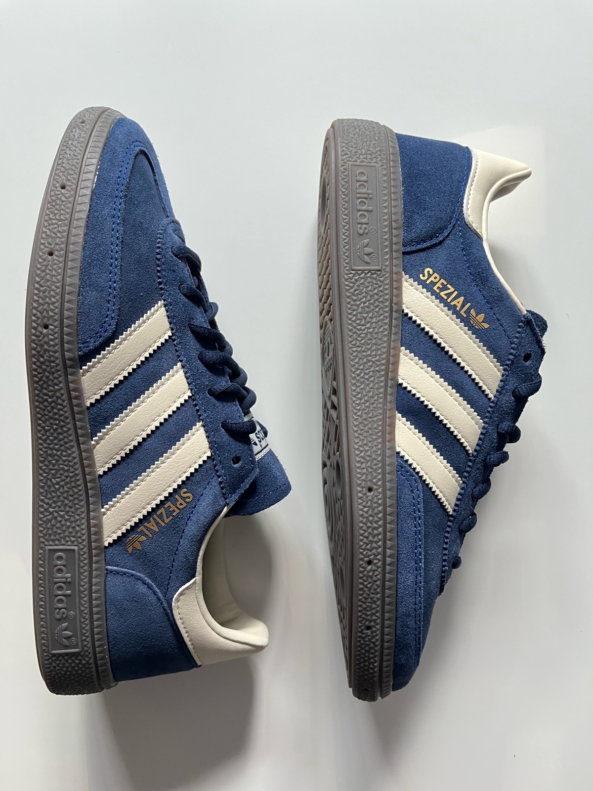 adidas Originals Handball Spezial Navy Blue White Gum UK 6.5 Mens Womens Trainer