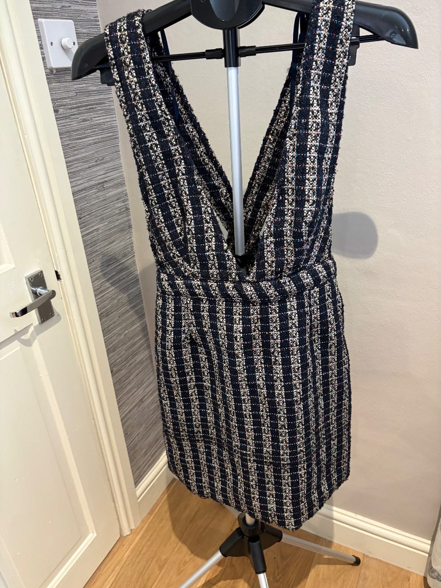 Red herring pinafore size 10