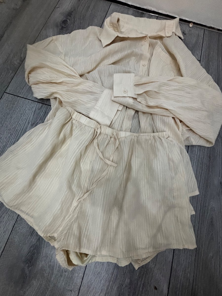 Shirt and shorts co ord