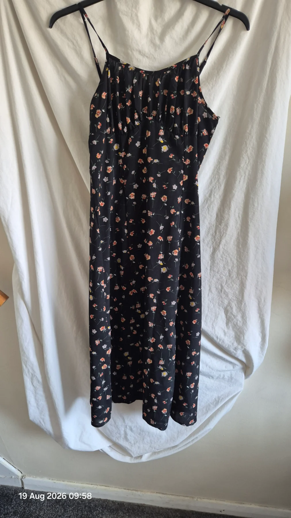 Long dress with flowers