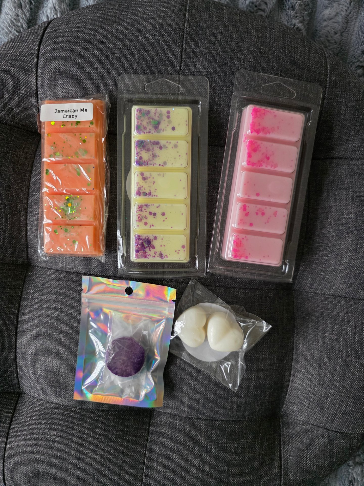 Wax melt melts and a hover discs bundle