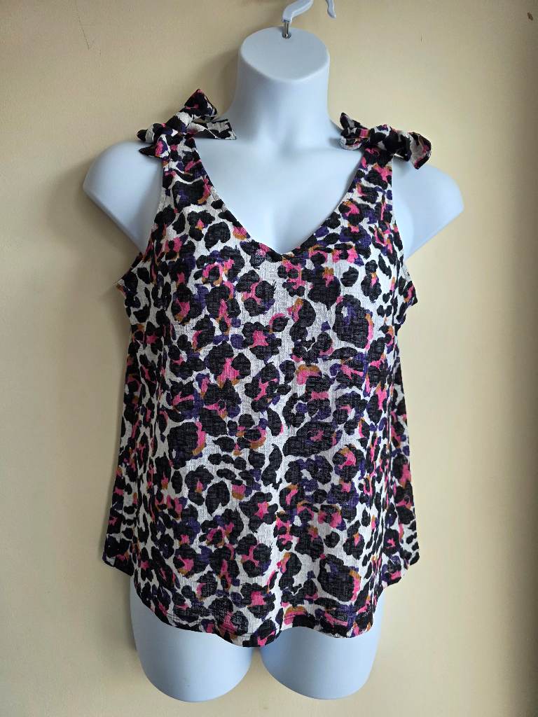 Next vest top size 14 summer top holiday