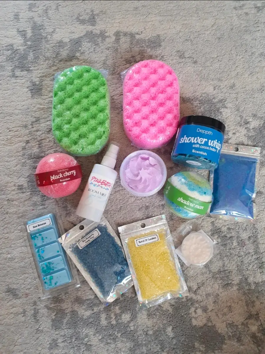 Room spray wax melt soap sponge bath bomb