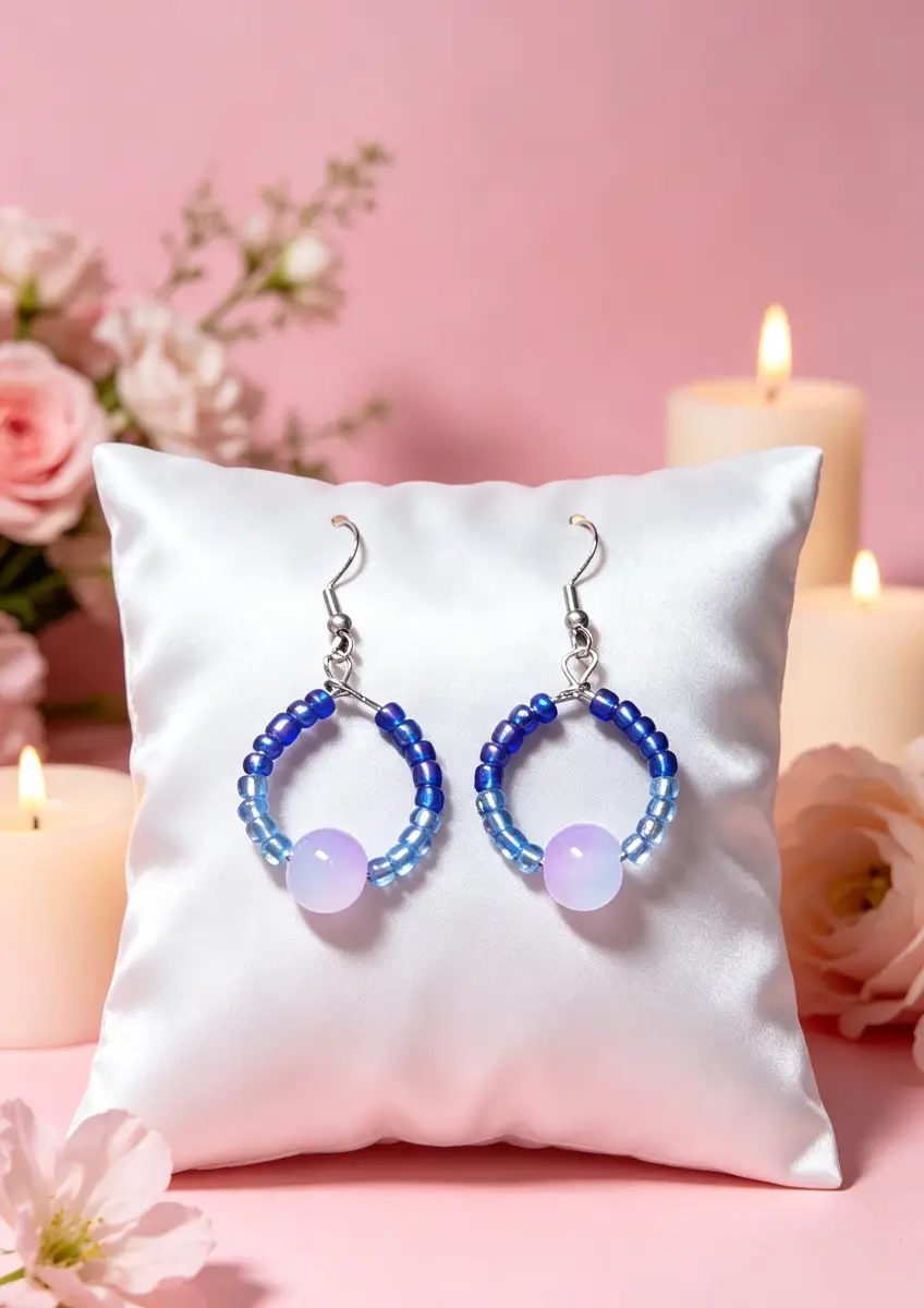 Hand made dangle earrings