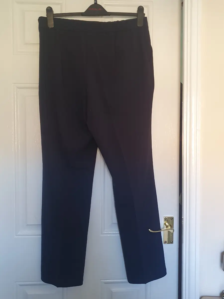 Marks and spencer  collection navy blue trousers size 12 size