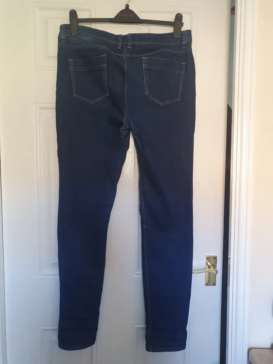 Next blue skinny jeans size 14L