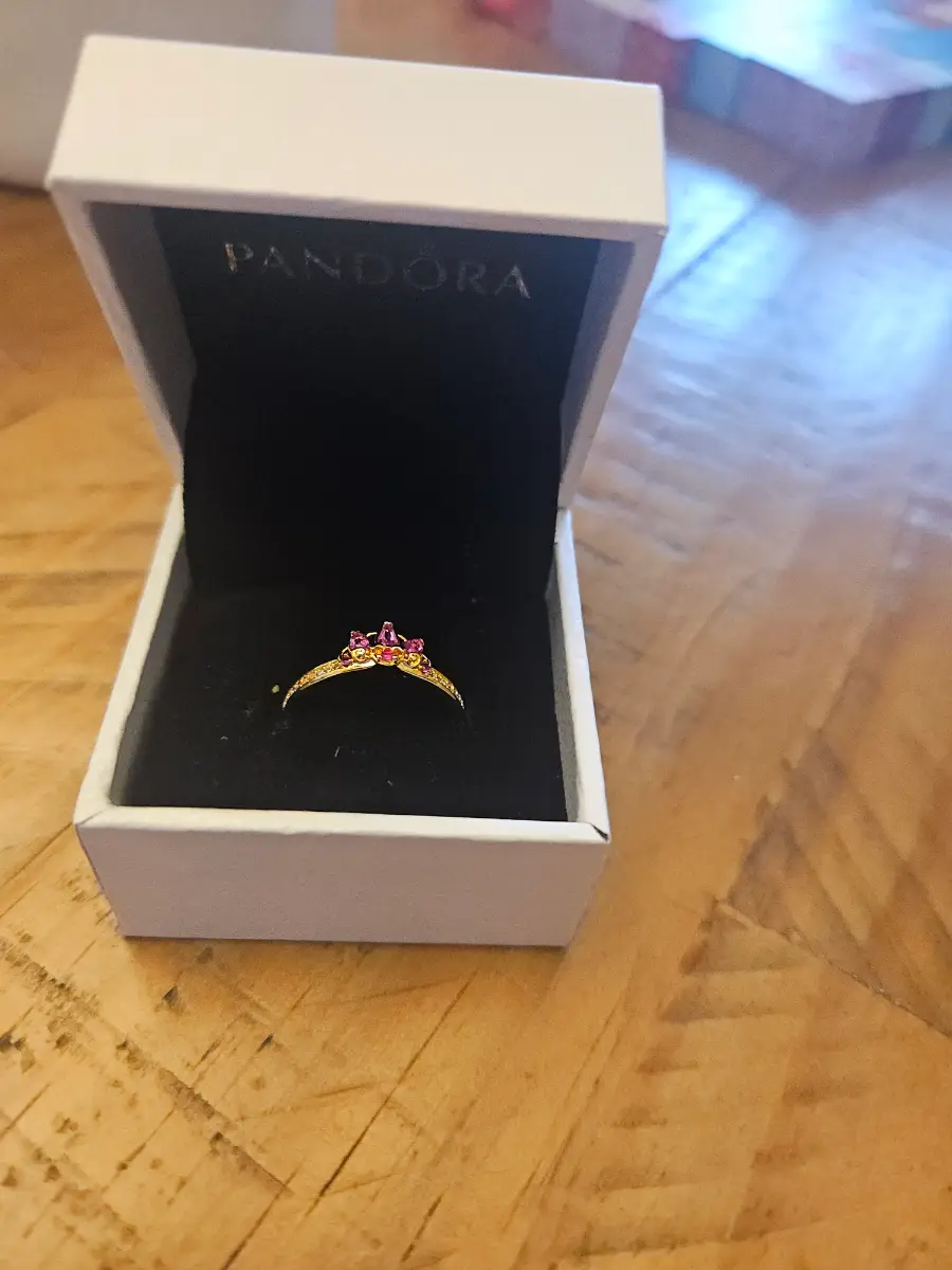 Pandora Disney Rapunzel ring, size 56