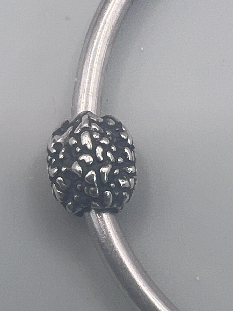 Trollbeads Sterling Silver Tears Of Shiva Charm