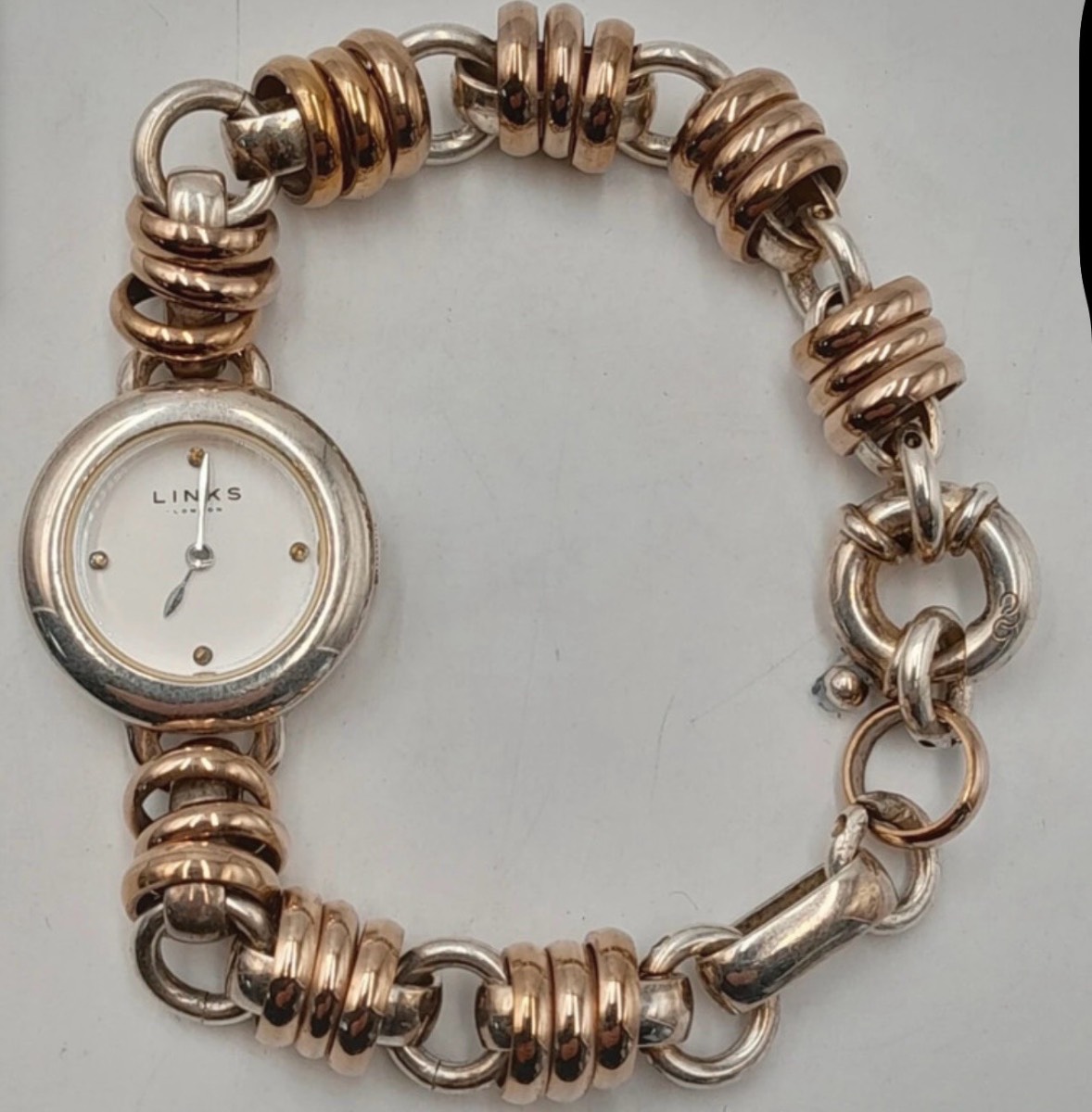 Pre loved Links Of London two‑tone Sweetheart stainless‑steel-and-gold Watch