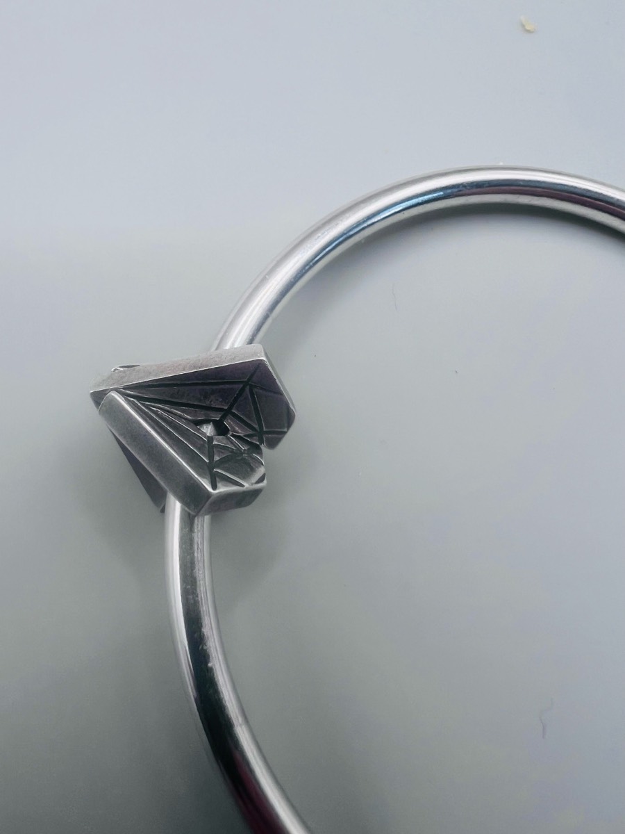 Trollbeads Diamond In The Rough 926 Silver Geometric Charm