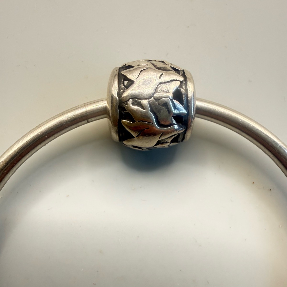 Genuine 925 Silver Trollbeads Flying Geese Chen Bead retired