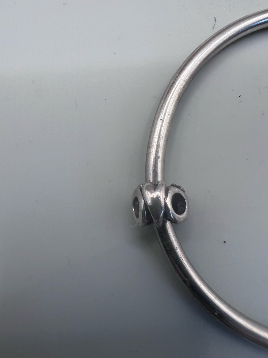 sterling silver Trollbeads "First Signs" or letter charm