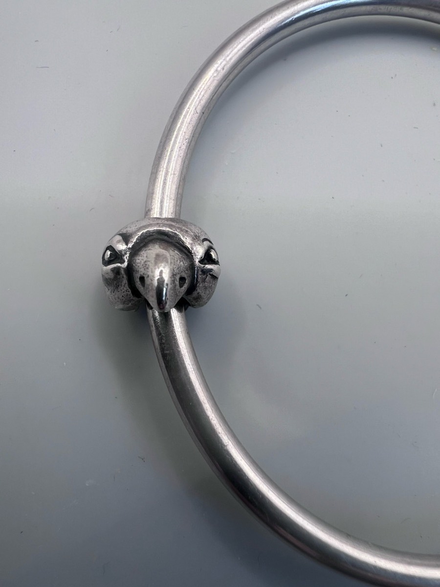 Sterling silver Trollbeads Lucky Parrot bead charm rare