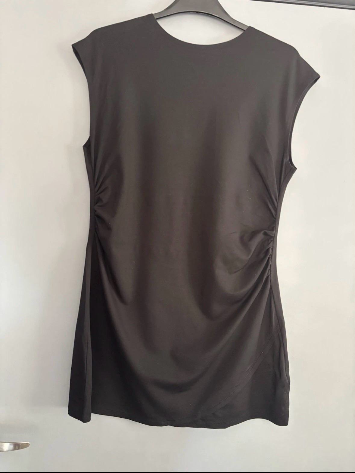 Primark Ladies Little Black Dress with Ruched Sides Size XL 18-20 Worn Once VGC