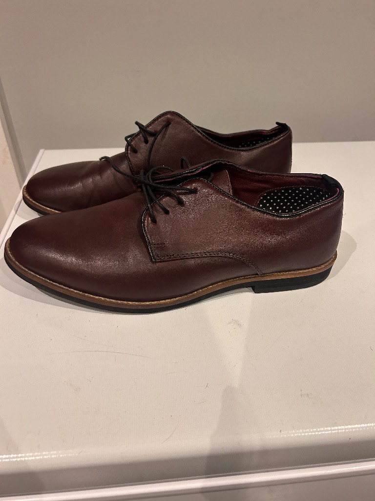 Men’s Next formal burgundy UK 9 Shoes