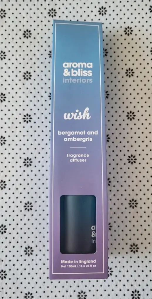 Aroma And Bliss Bergamot And Ambergris Diffuser