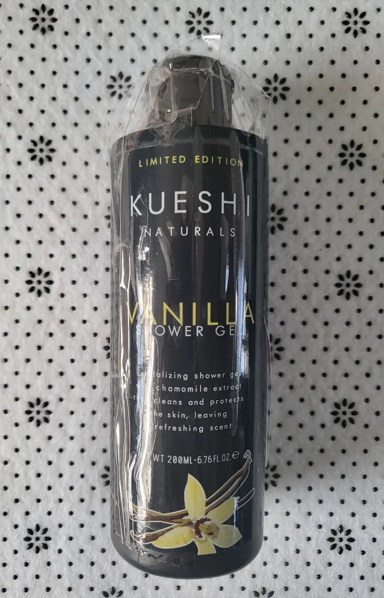 Kueshi Naturals Limited Edition Vanilla Shower Gel