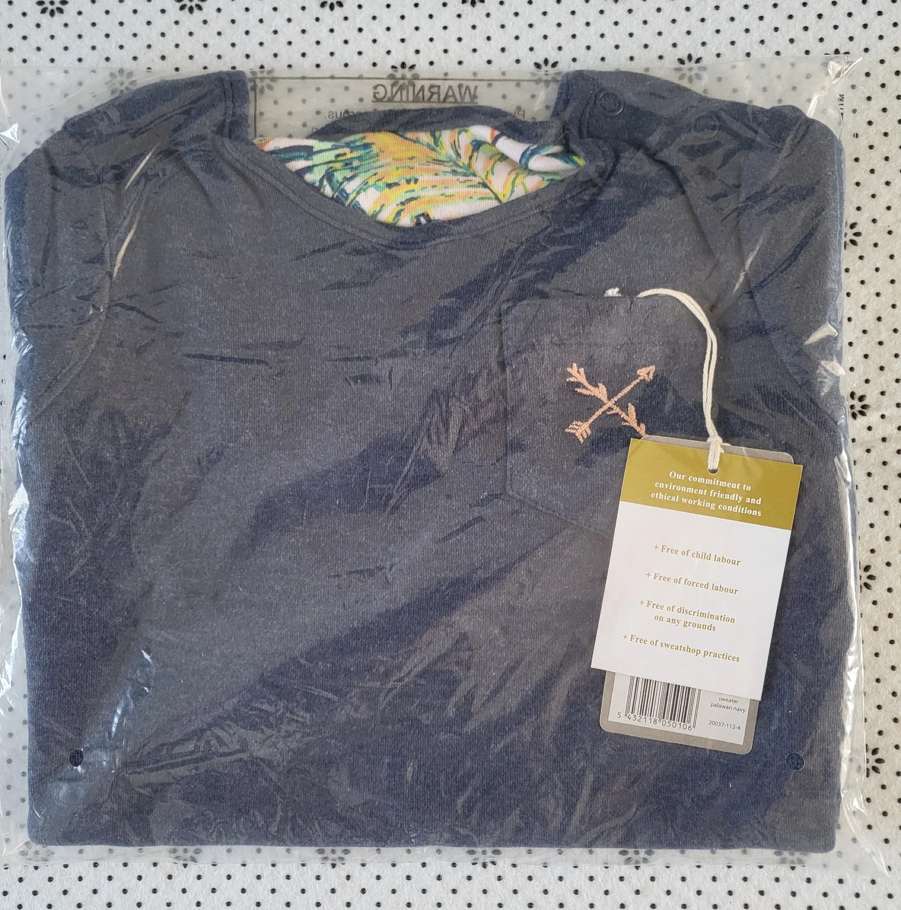 Reversible Kids Top - 12 - 24 Months Old