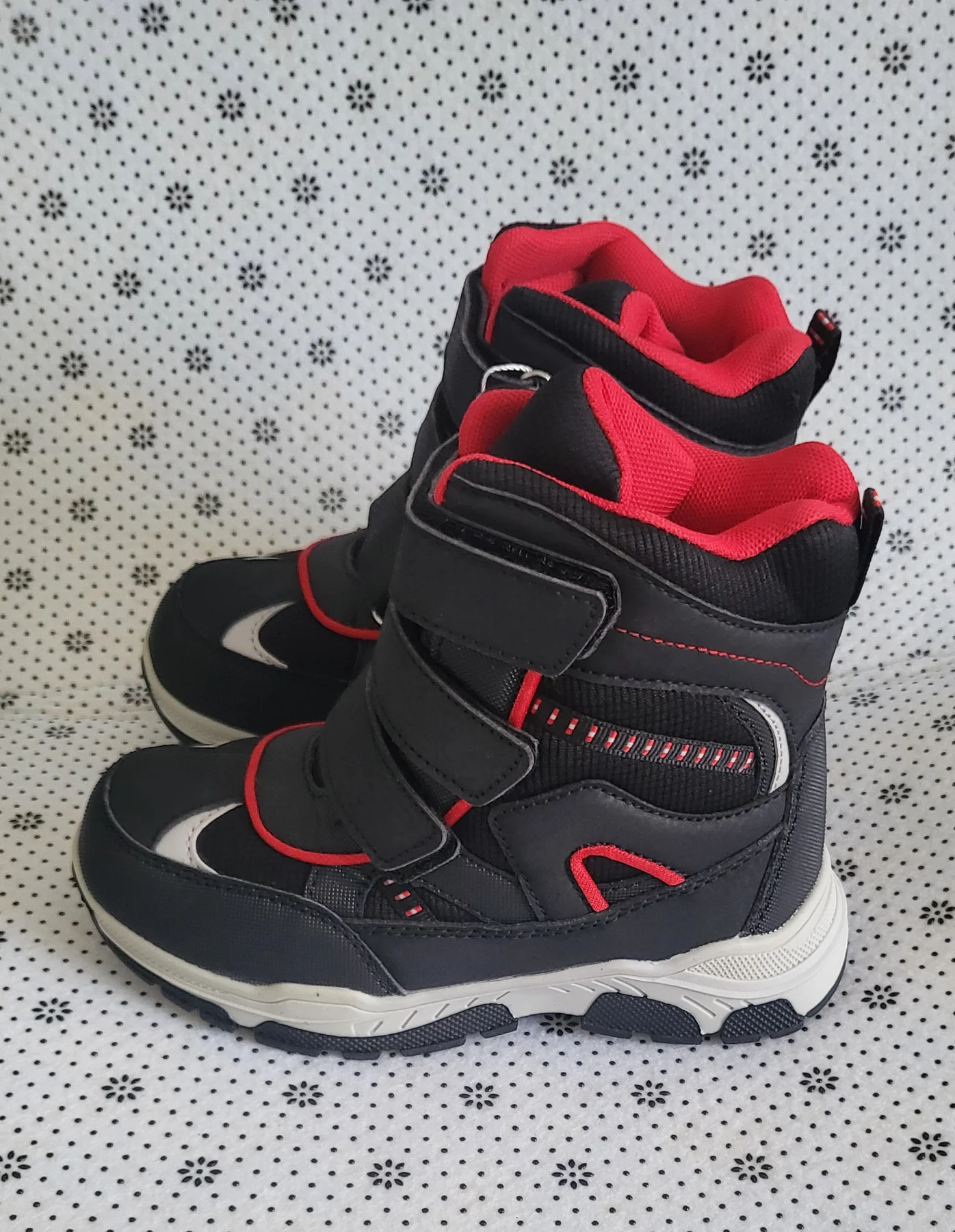 Kids Snow Boots Waterproof Winter Walking Hiking Shoes Warm Lightweight -  UK  12  EU 30
