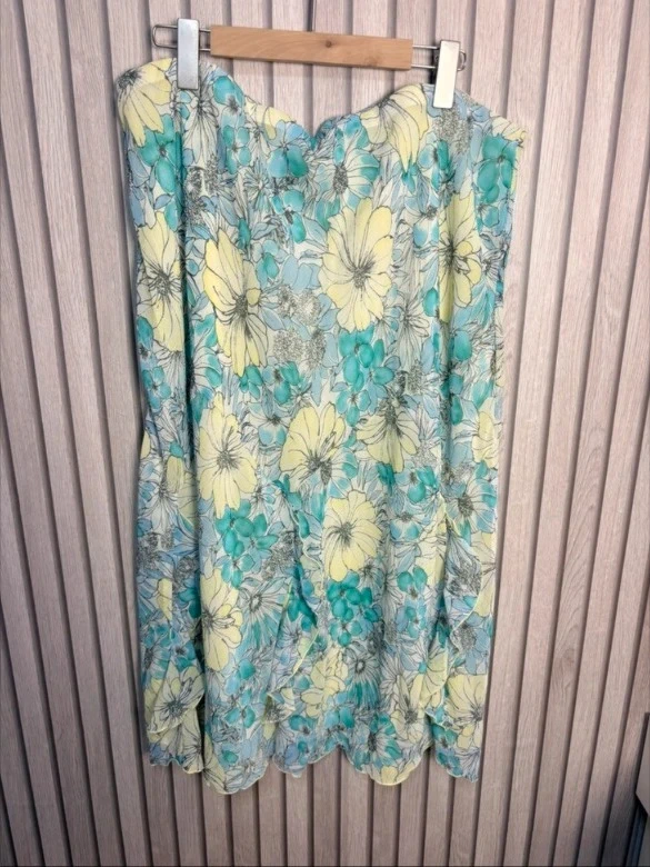 Marks & Spencer Autograph Floral Skirt - Size UK 22 Summer Cottagecore