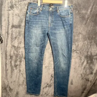 PS Paul Smith Blue Cotton Jeans W34 Slim Fit Stretch Denim Men’s Casual