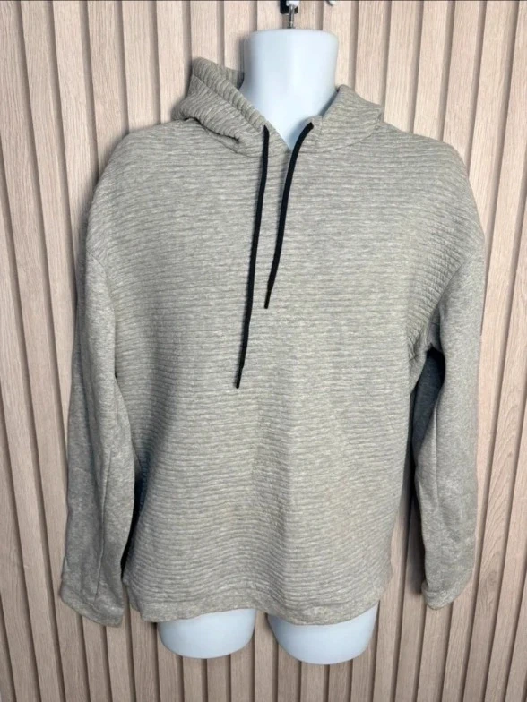 Reebok Hoodie Grey Size XL Mens Sports Gym Pullover Streetwear Casual