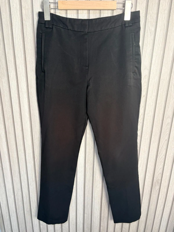 M&S Collection Black Trousers Uksize 8 Slim Leg Smart office
