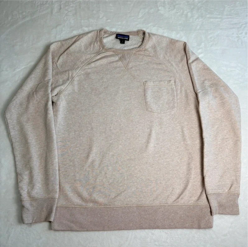 Patagonia Lightweight Sweatshirt Size M Organic Cotton Crew Neck Pullover Casual