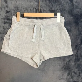 Jack Wills Grey Sweat Shorts uk 8 Drawstring Cotton Blend Casual Lounge
