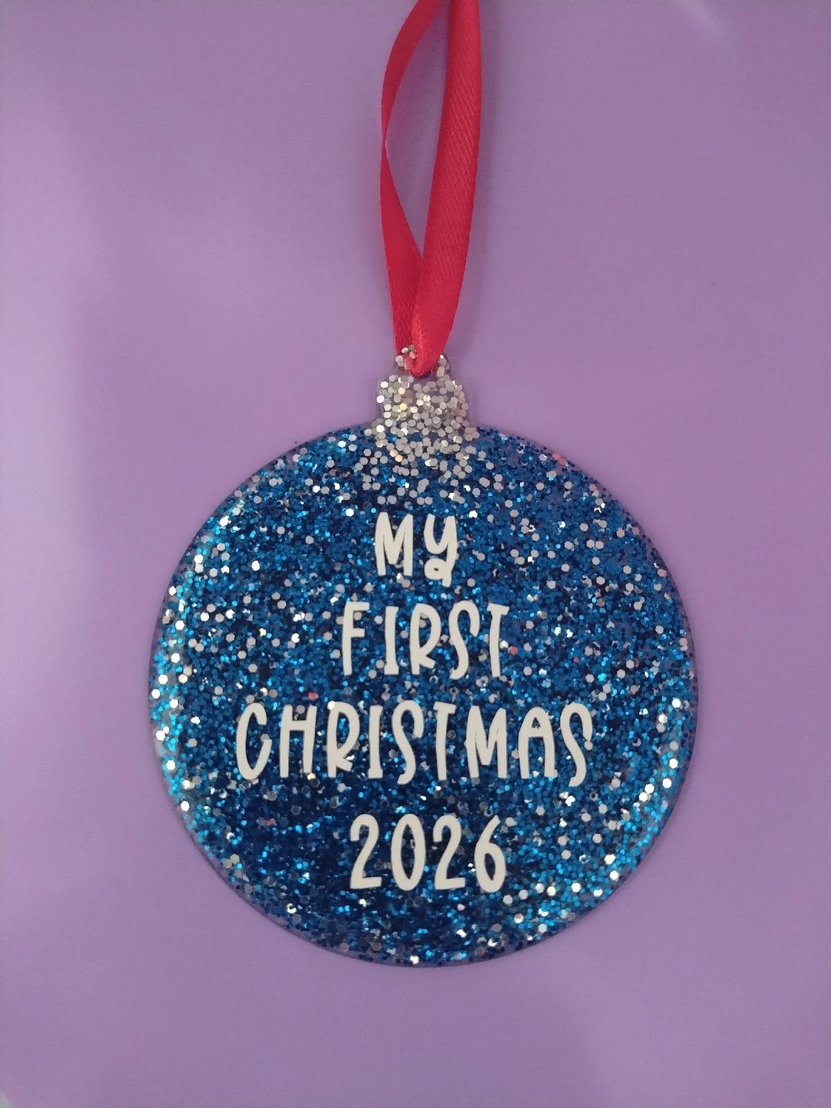 My first Christmas 2026 bauble disc