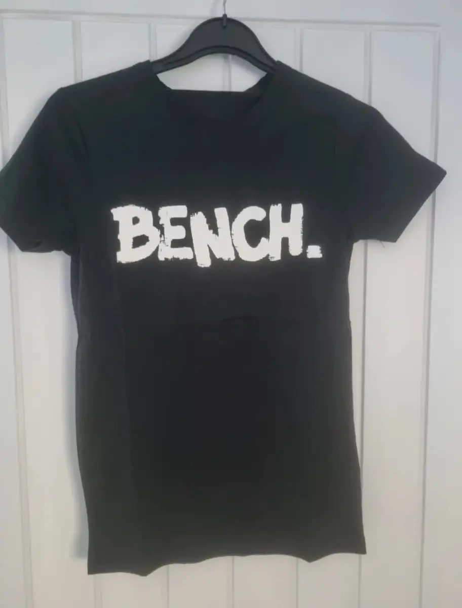 Small Boys black Bench t shirt brand new