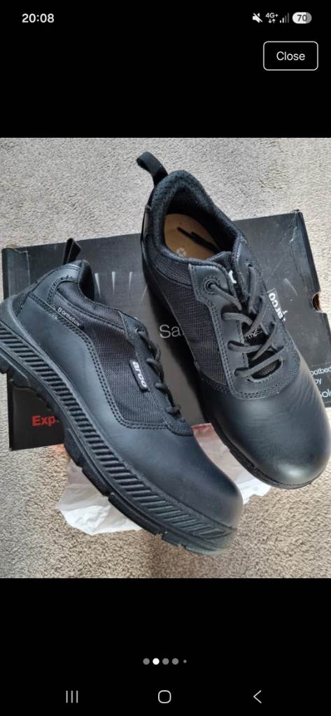 Arco orthosole safety boot black size 8