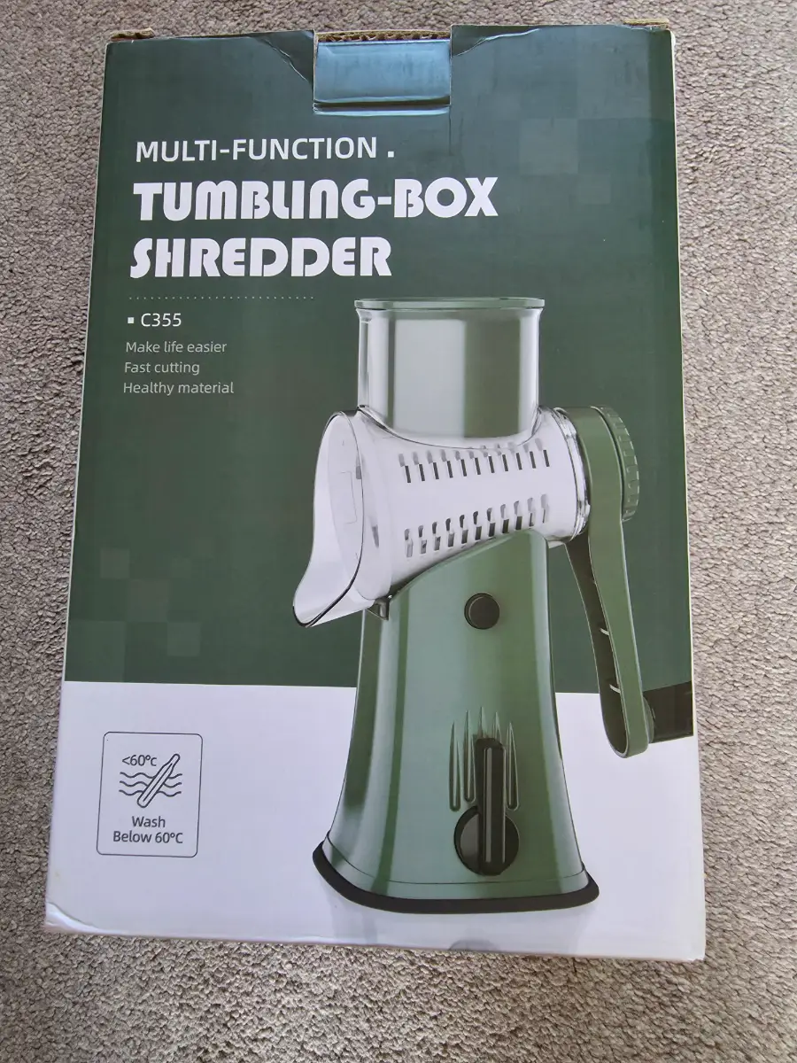 Multi food tumbling shredder