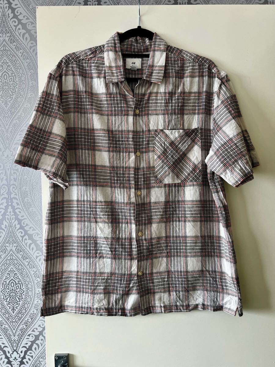 Men’s linen blend lightweight shirt size Small