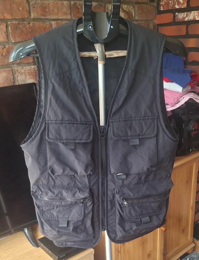 River Island utility gilet small