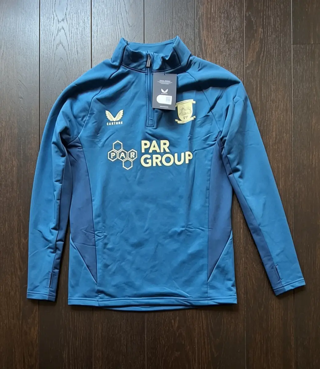 Preston North End training top junior large