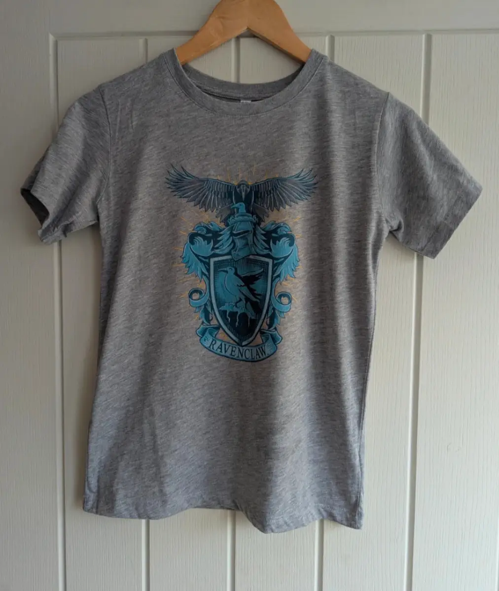 Harry Potter Ravenclaw Boys Grey T-Shirt Age 11-12 Years | Wizarding World Tee