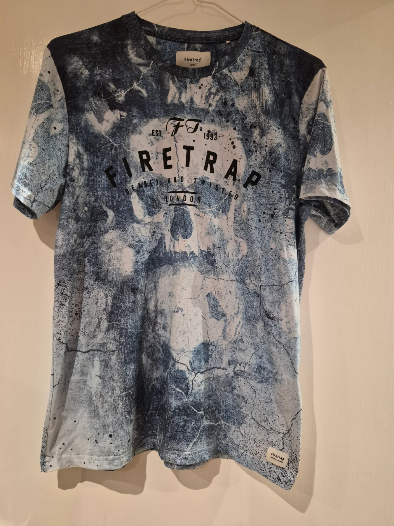 Firetrap Skull Tshirt , Size XL Excellent condition